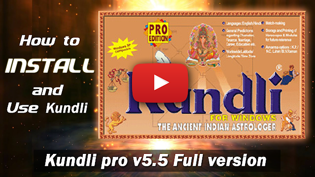 Kundli pro software full version in hindi